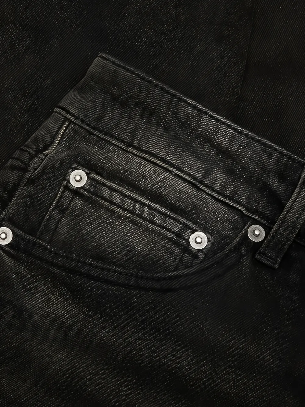 Ksubi Hazlow logo-embroidered jeans Zwart