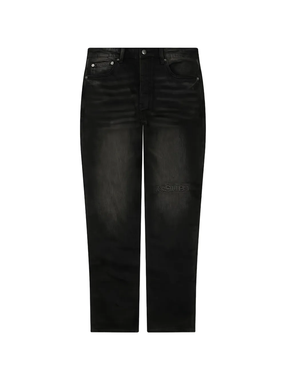 Ksubi Hazlow logo-embroidered jeans - Nero