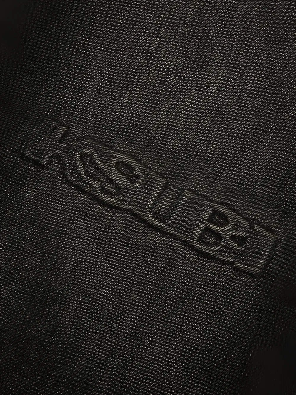 Ksubi Hazlow logo-embroidered jeans Zwart