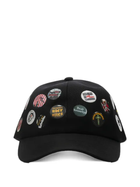 Pleasures x Dead Kennedys Buttons embellished cap