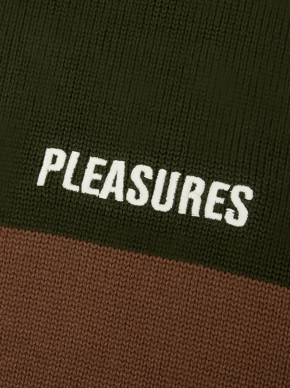 Pleasures Automation knitted cardigan Bruin