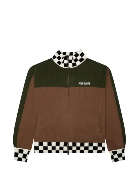 Pleasures Automation knitted cardigan