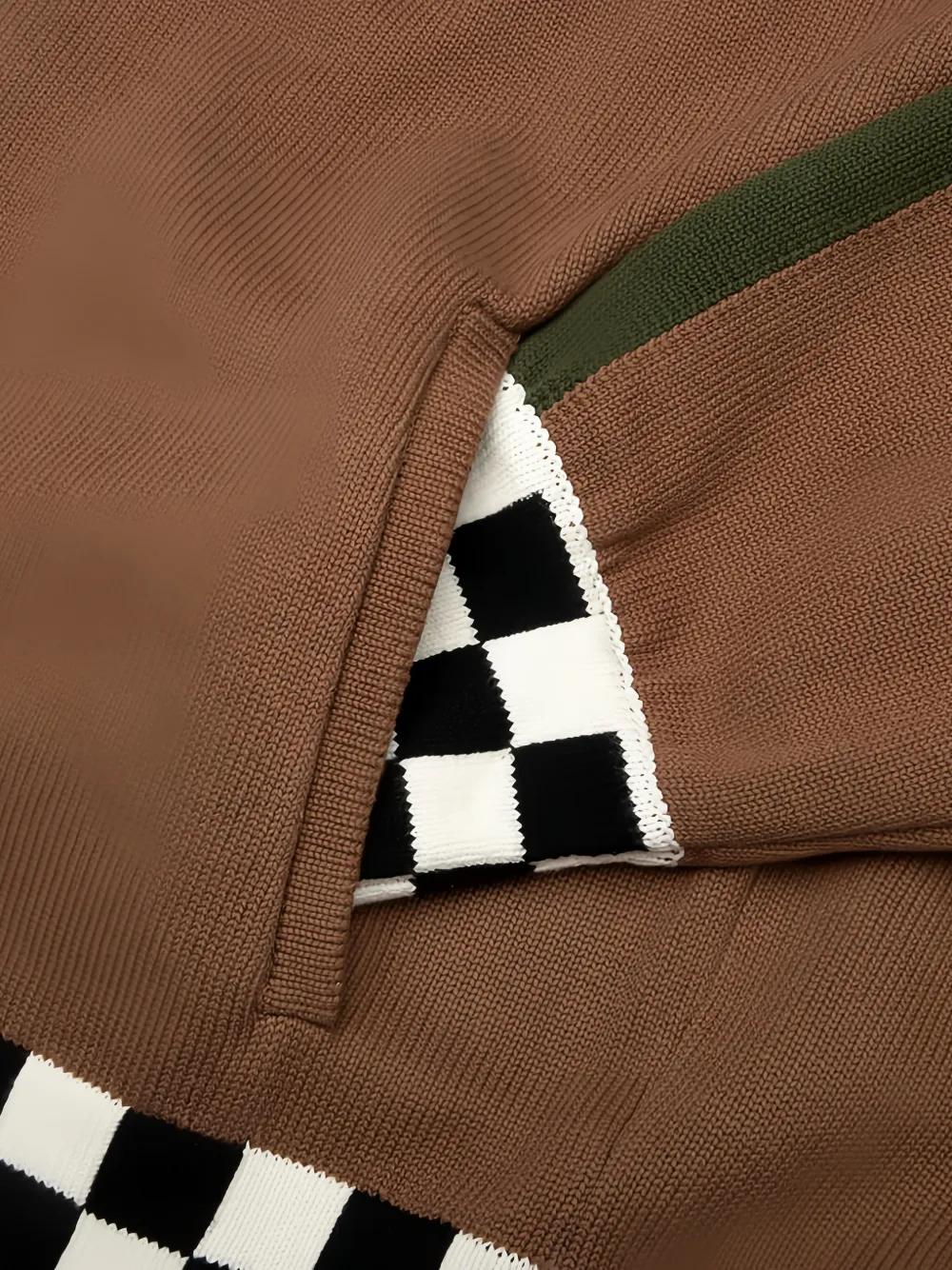 Pleasures Automation knitted cardigan Bruin