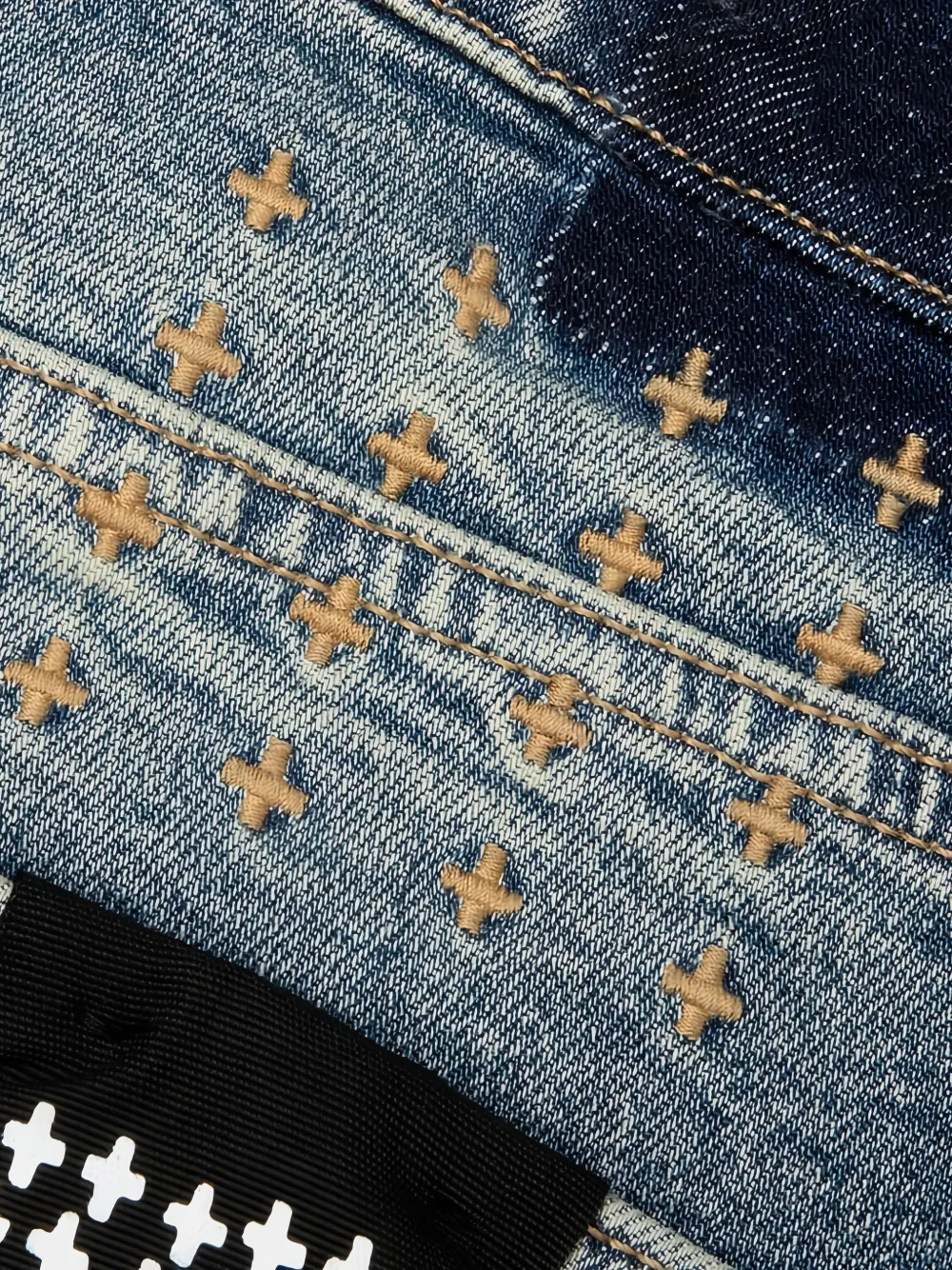 Ksubi Van Winkle Soho Blue skinny jeans Blauw