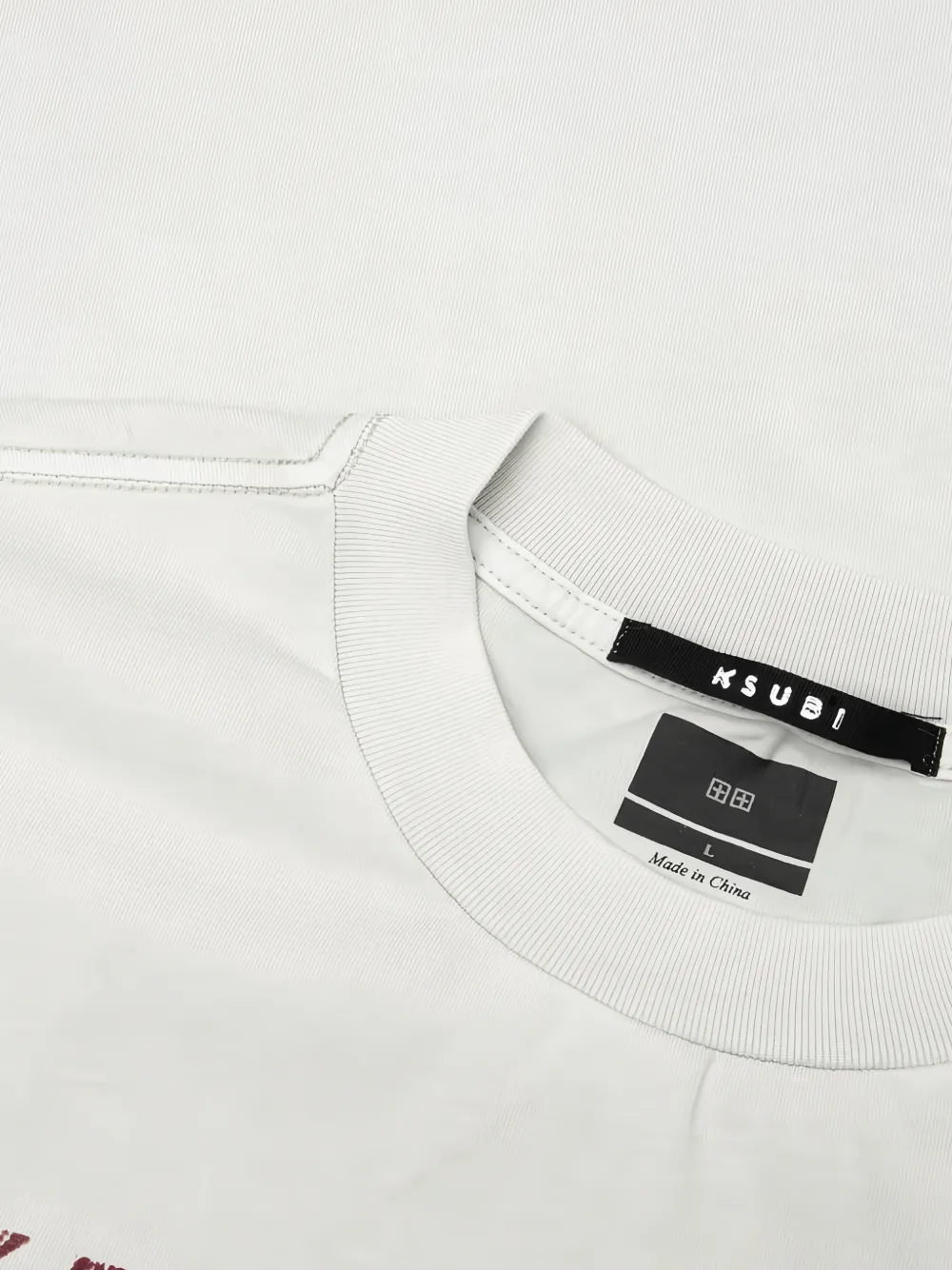 Ksubi Angel Halen Krete graphic-print T-shirt Grijs