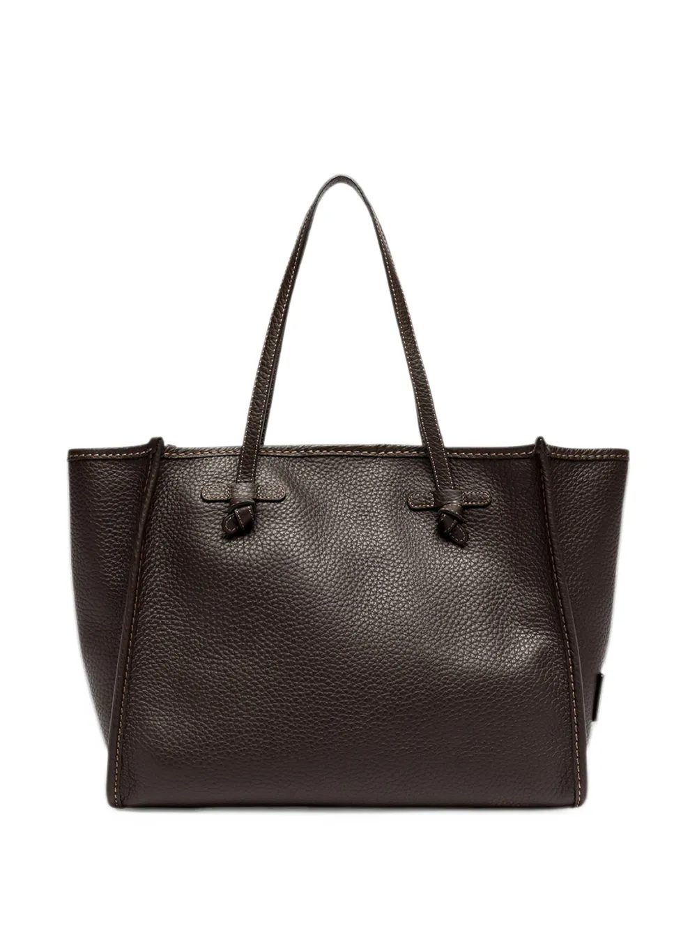 GIANNI CHIARINI Marcella leather tote bag Bruin