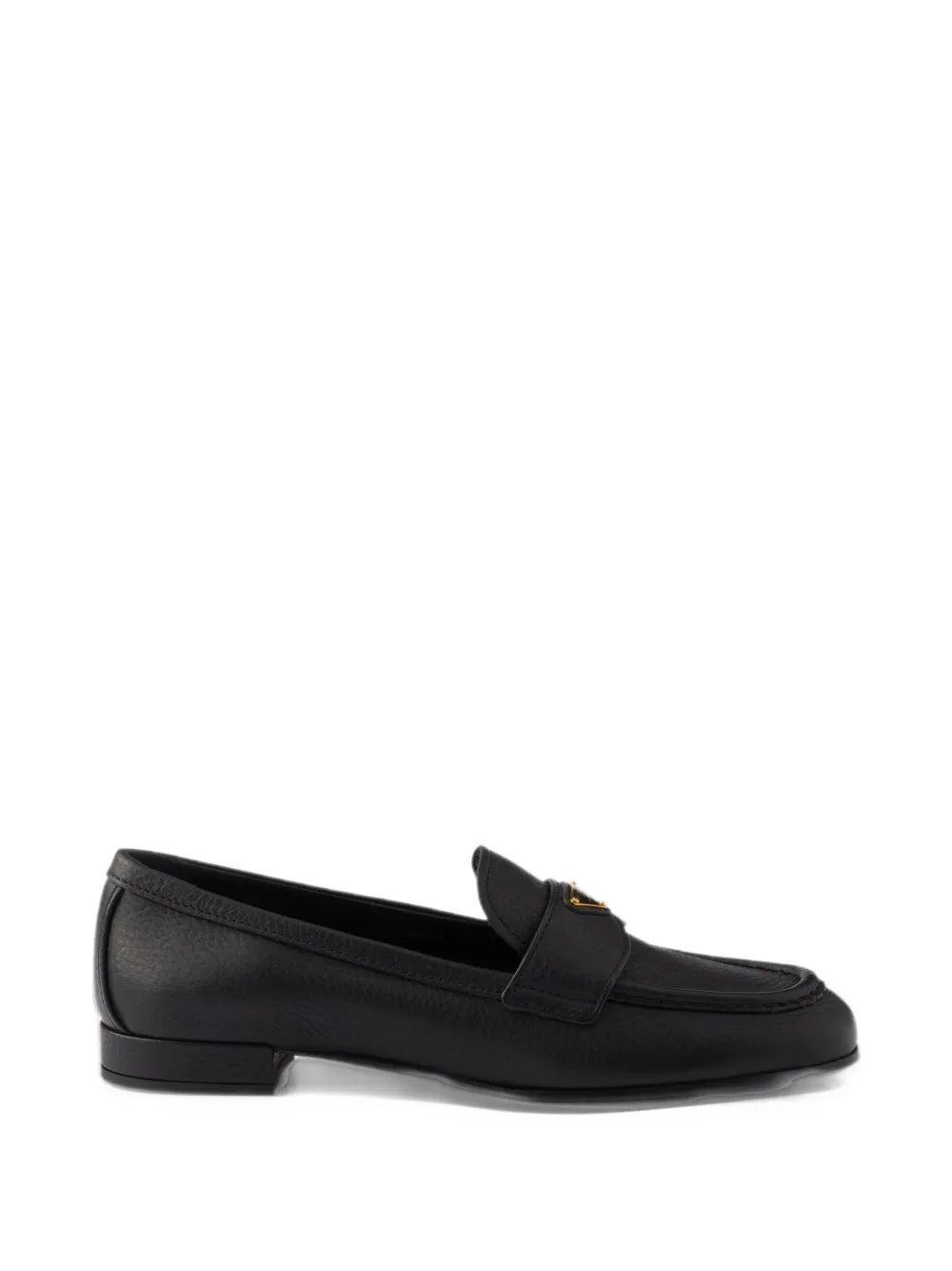 Prada leather loafers - Nero