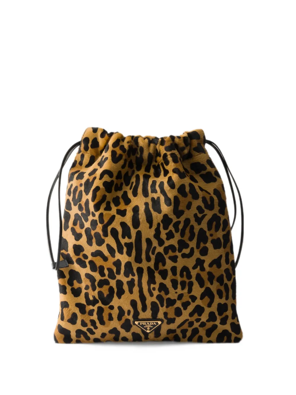 Prada printed calf-hair pouch - Toni neutri