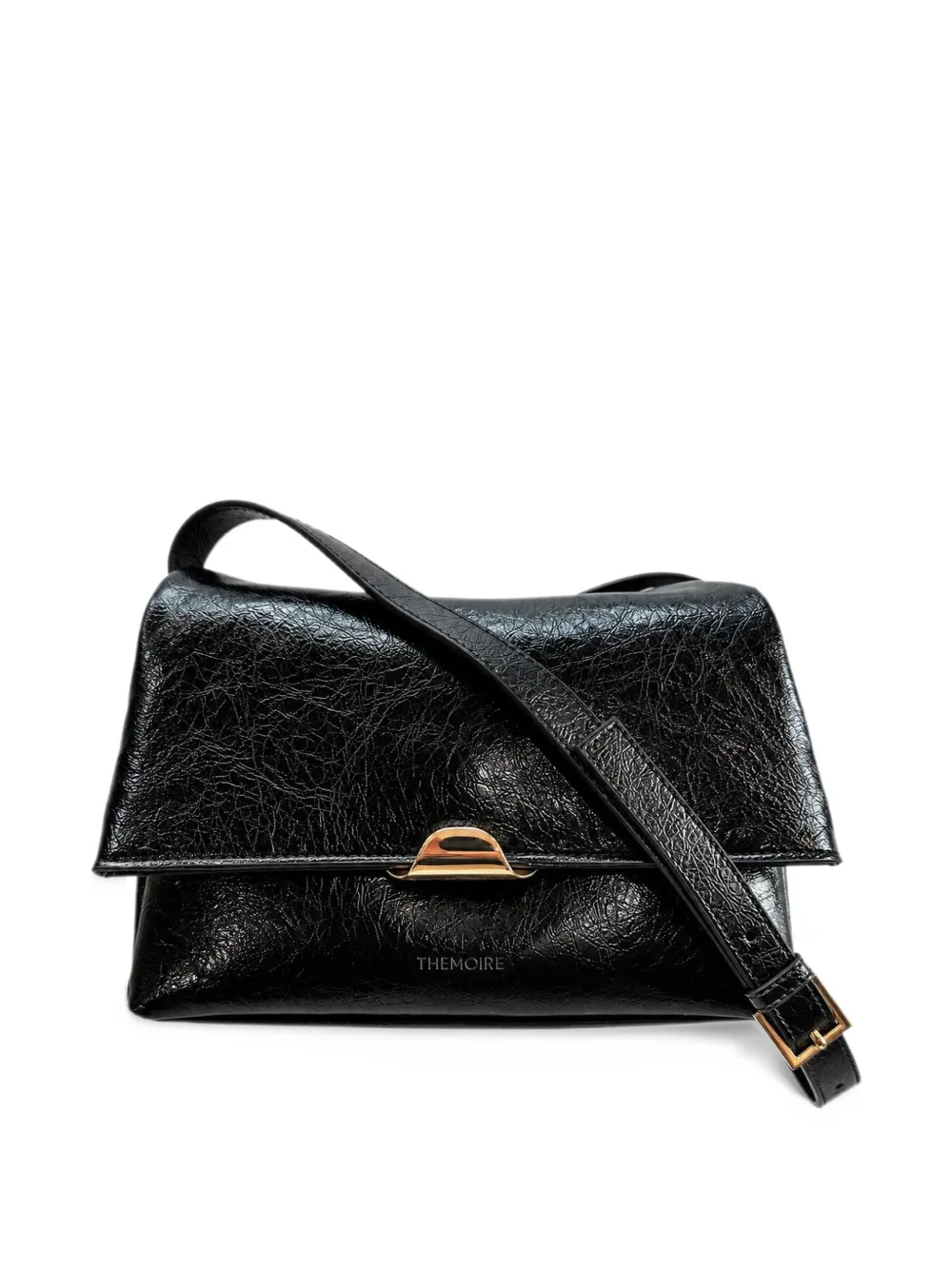 Themoirè small Chio clutch bag Zwart