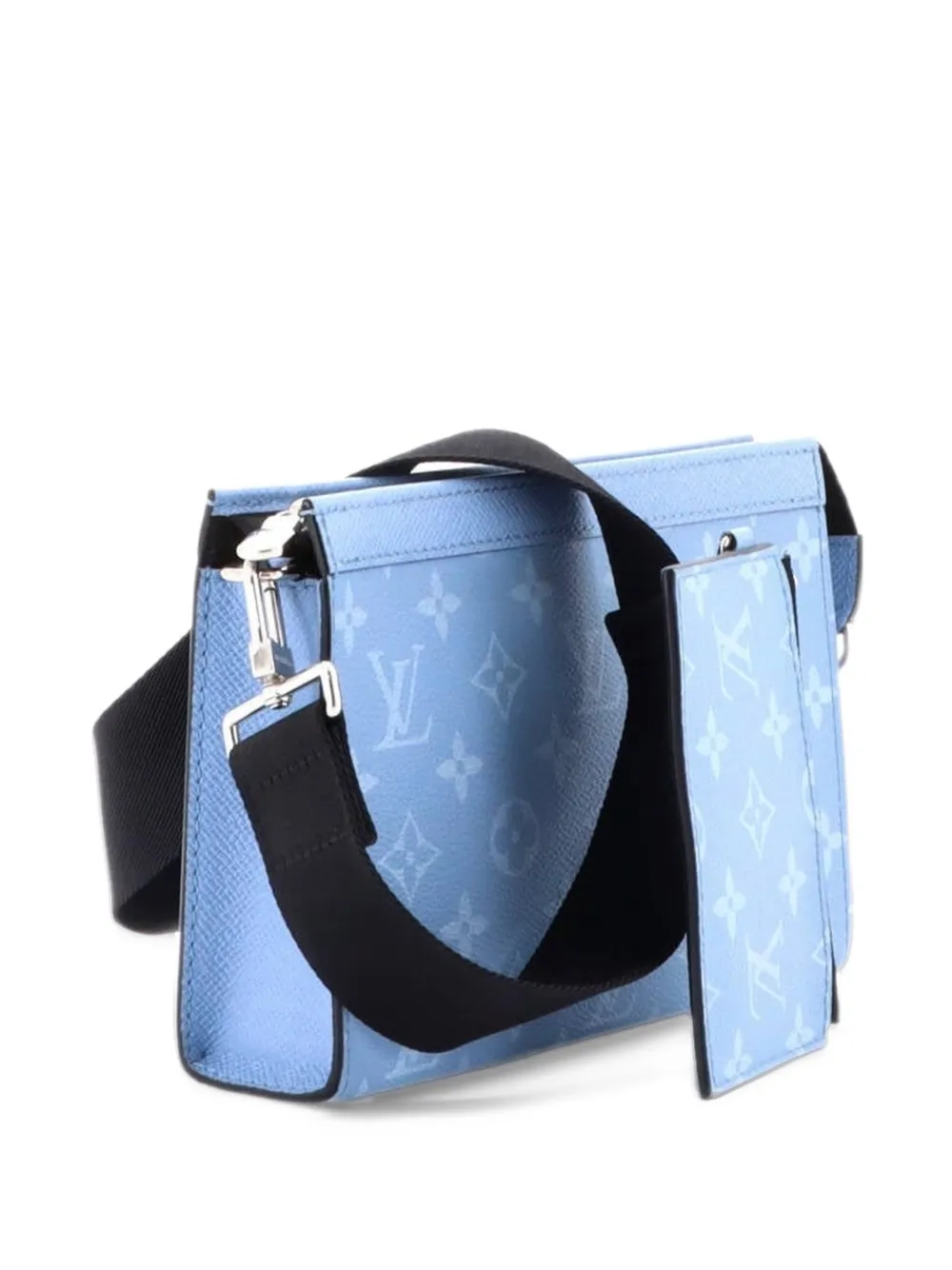 Louis Vuitton Pre-Owned Gaston Wearable Wallet Monogram Taigarama crossbody bag - Blu