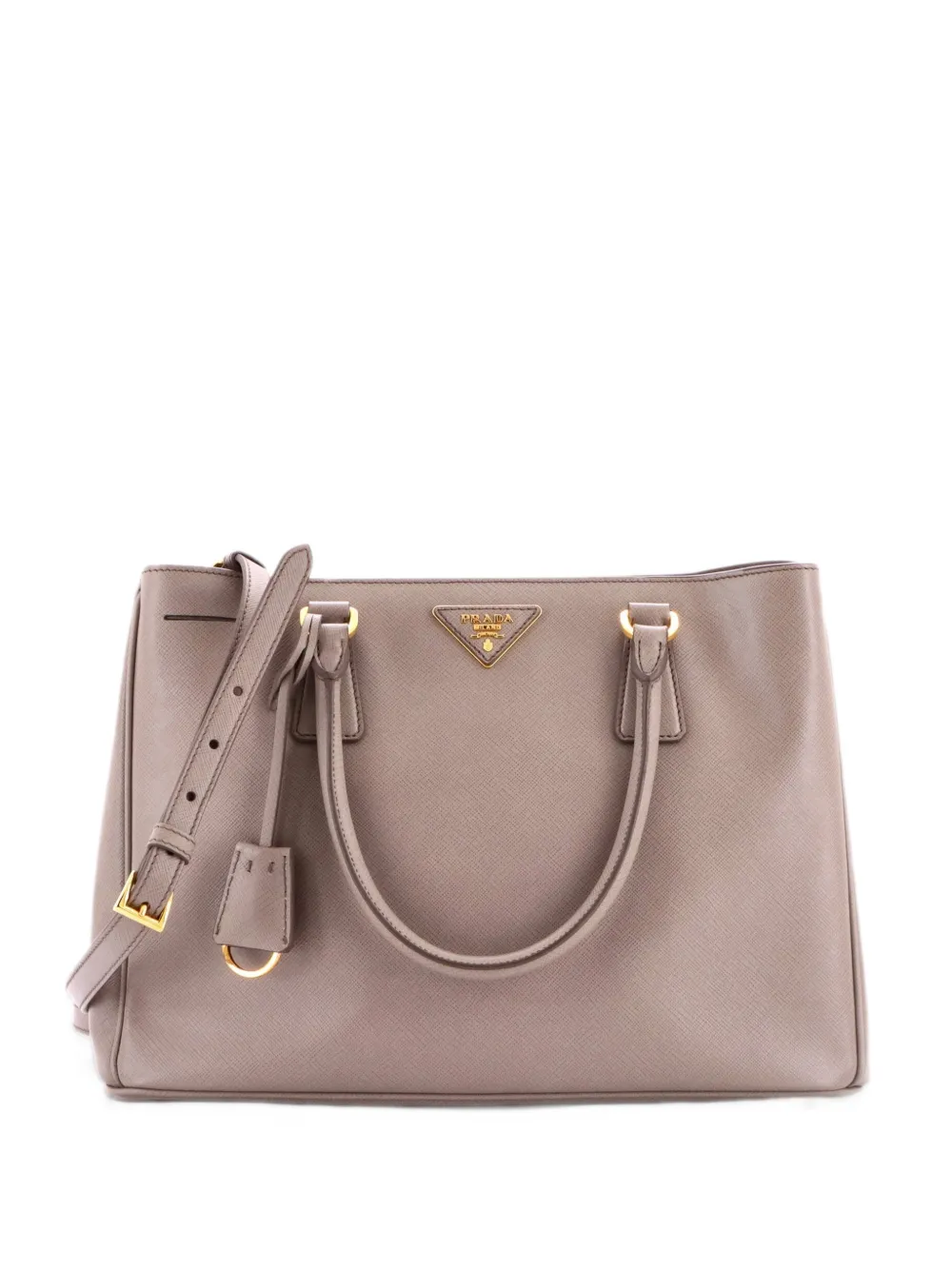 Prada Pre-Owned Gardener's Saffiano Leather Medium tote bag - Grey