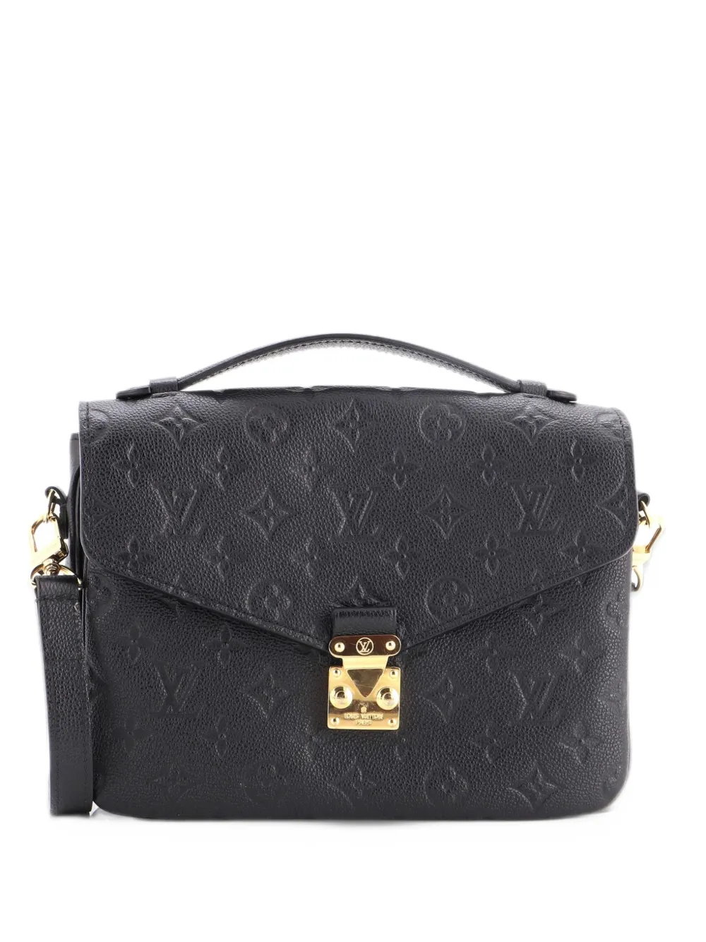 Louis Vuitton Pre-Owned Pochette Metis Monogram Empreinte Leather crossbody bag - Black