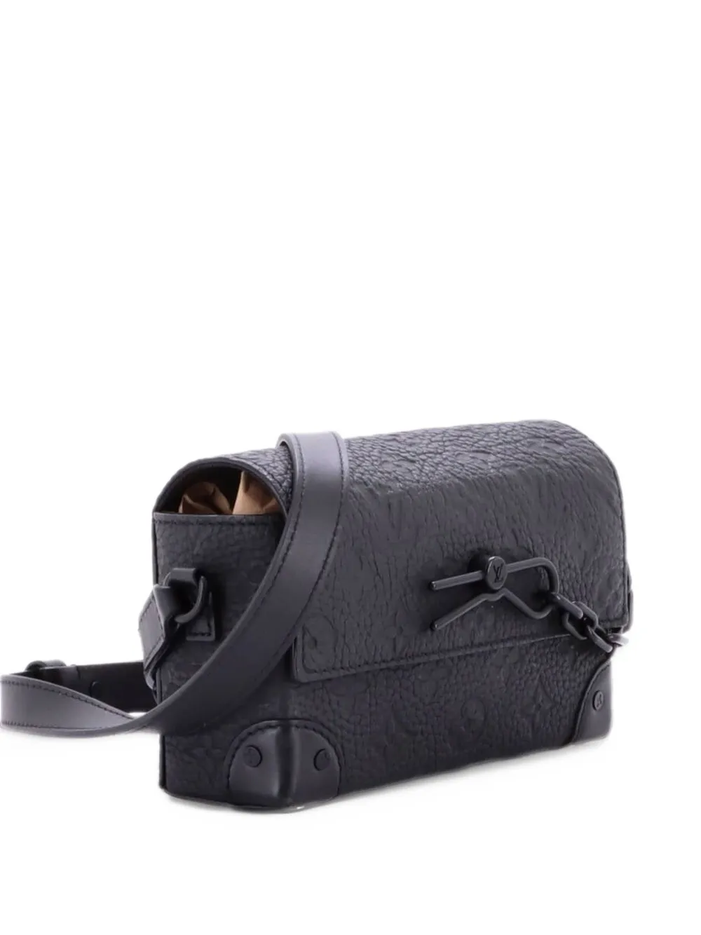 Louis Vuitton Pre-Owned Steamer Wearable Wallet Monogram Taurillon Leather crossbody bag - Black