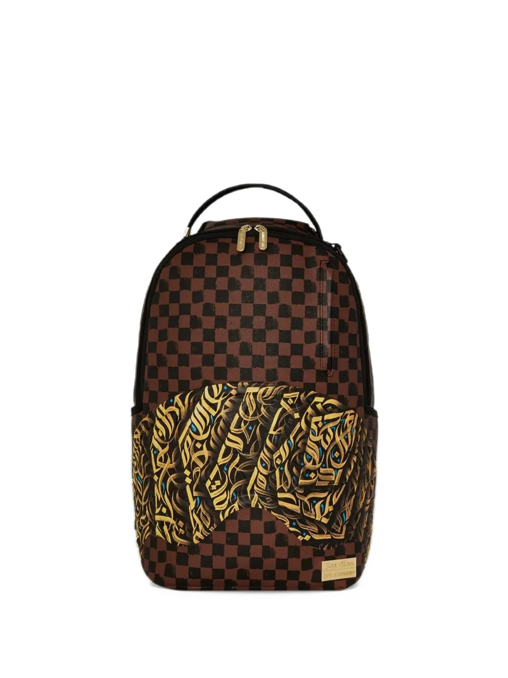 Sprayground Zaino Diaa Alam a quadri - Marrone