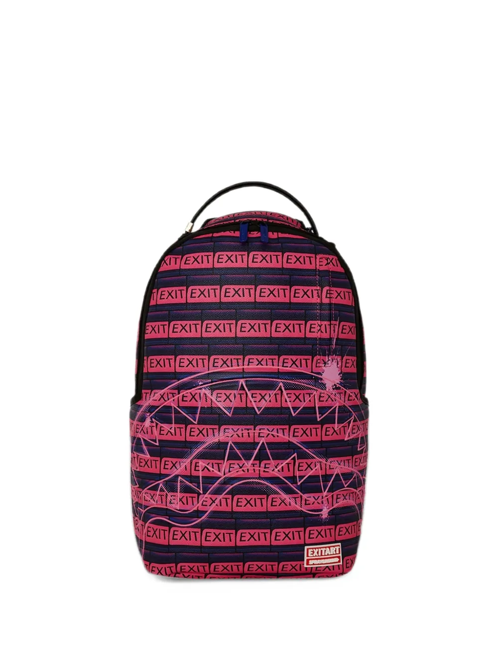 Sprayground Zaino Exit con stampa grafica - Rosa