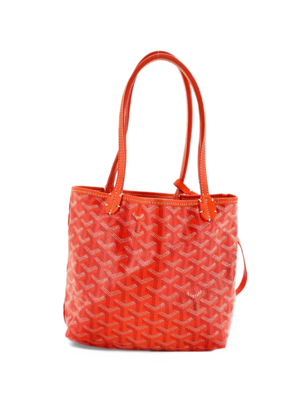 Goyard Pre-Owned Saint Louis Junior Coated Canvas tote bag - Orange