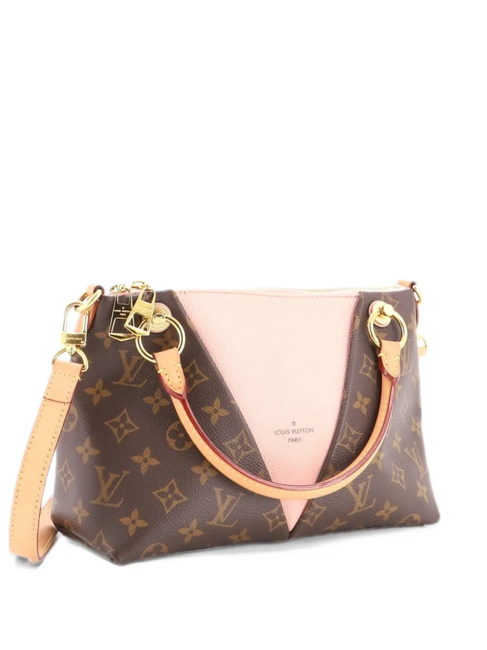 Louis Vuitton Pre-Owned V Monogram Canvas and Leather BB tote bag - Rosa