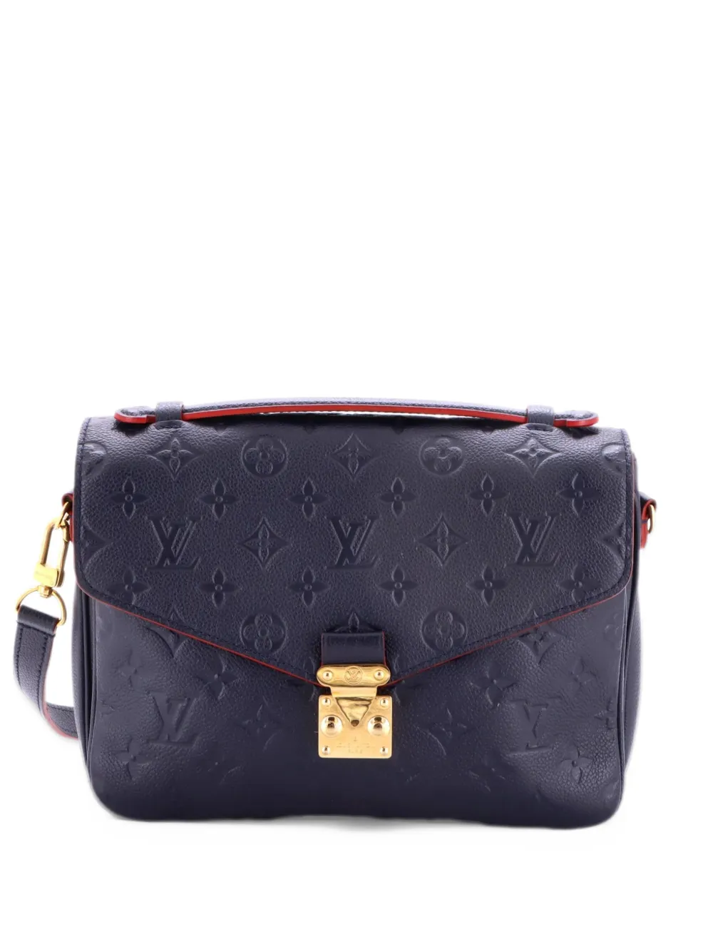 Louis Vuitton Pre-Owned Pochette Metis Monogram Empreinte Leather crossbody bag - Blu