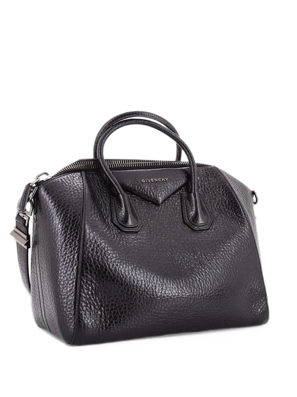 Givenchy Pre-Owned Antigona Bag Leather Medium satchel - Nero