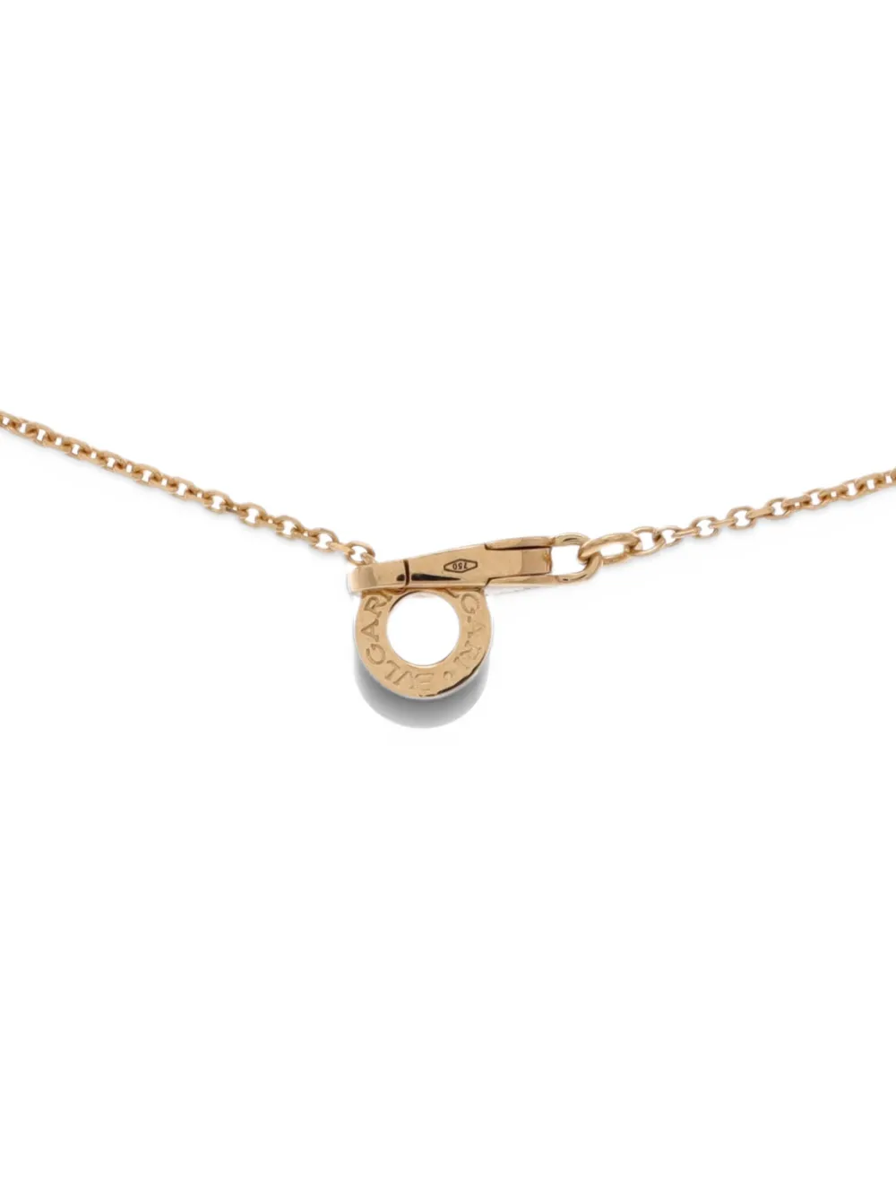 Bvlgari Pre-Owned Serpenti Viper Spiral Pendant 18K Yellow Gold necklace - Oro