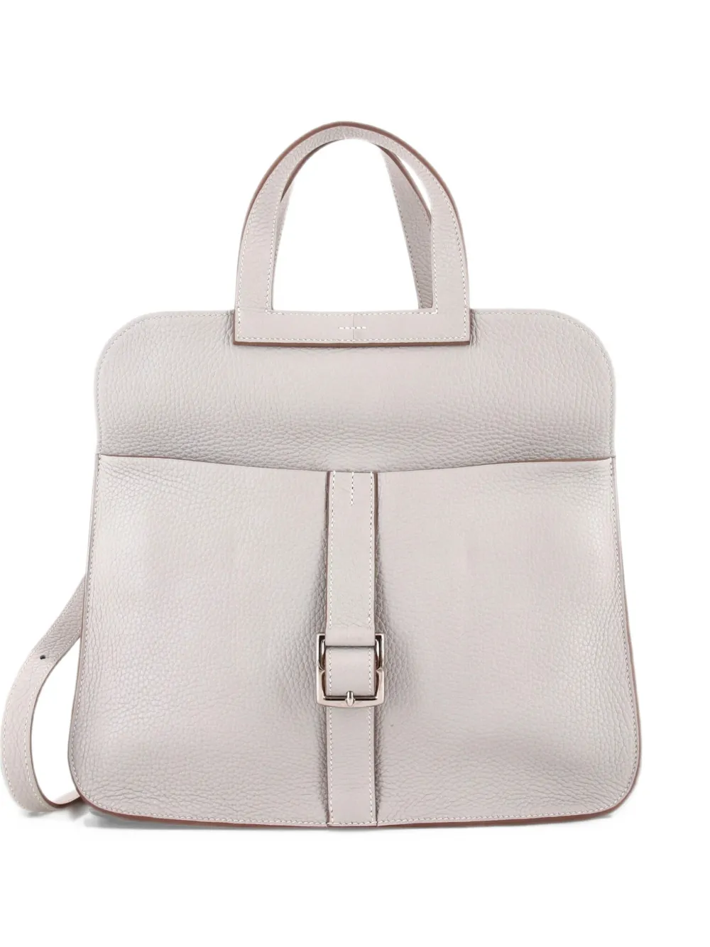 Hermès Pre-Owned Halzan Bag Verso Clemence 31 shoulder bag - Grey