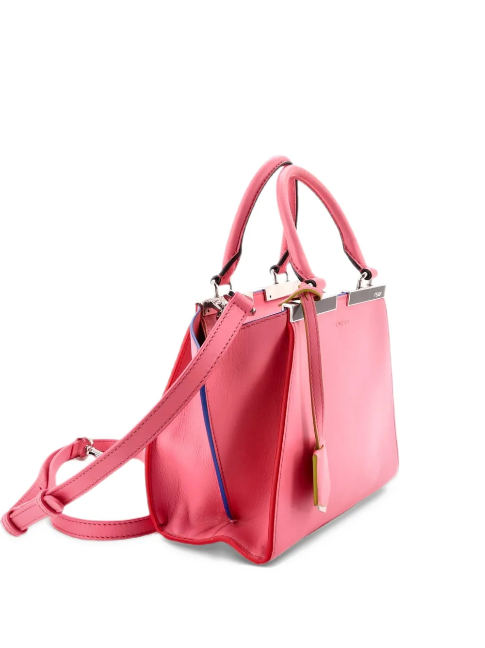 Fendi Pre-Owned 3Jours Bag Leather Mini crossbody bag - Pink