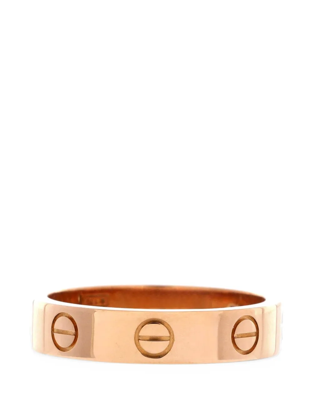 Cartier Love Wedding Band 1 Diamond 18K Rose Gold with Diamond ring - Rosa