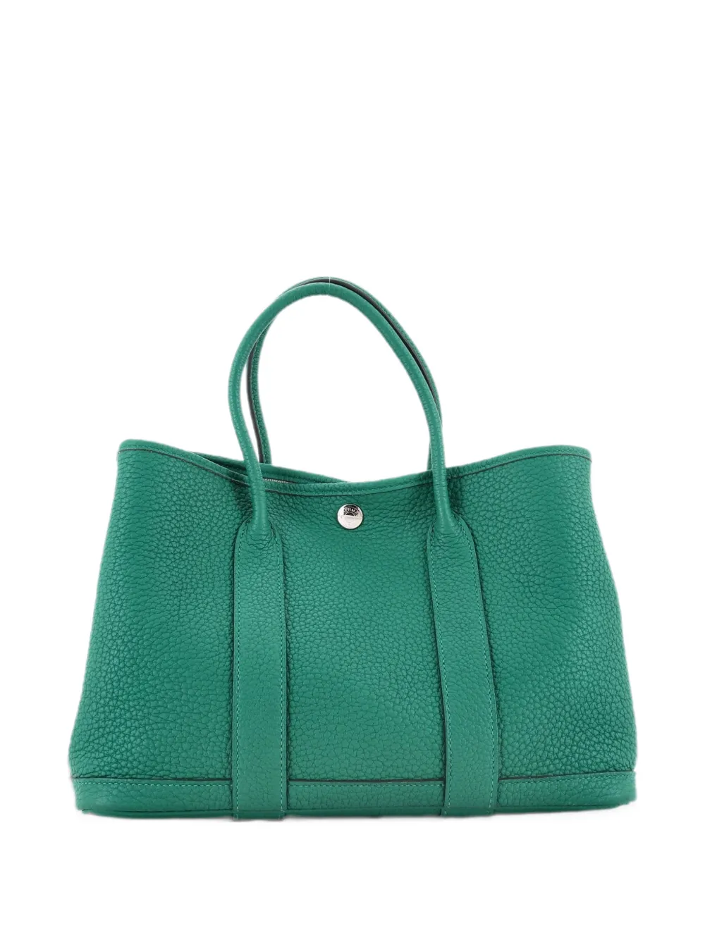 Hermès Pre-Owned Borsa tote Garden Party 30 in pelle - Verde