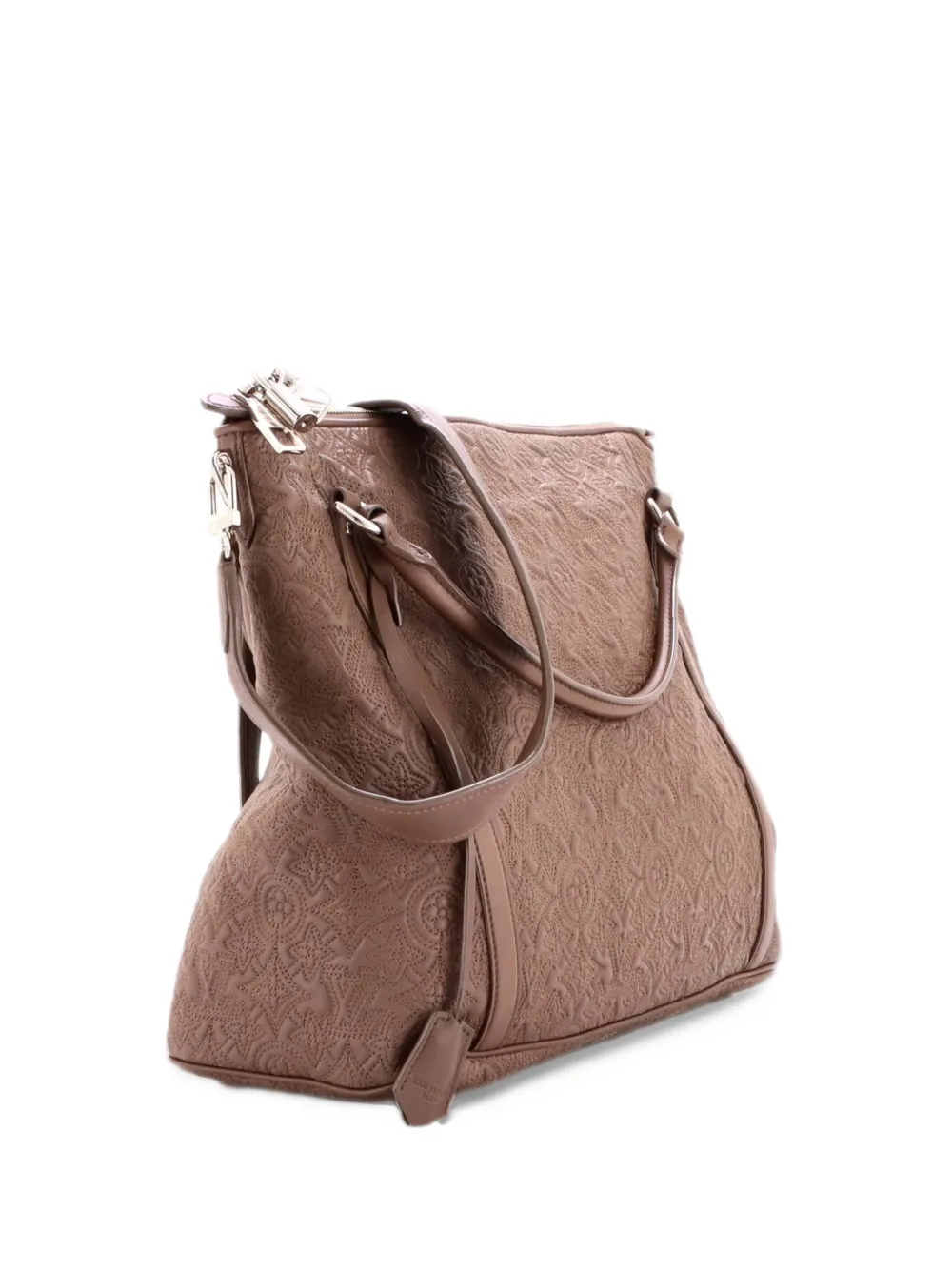 Louis Vuitton Pre-Owned Antheia Ixia Handbag Leather MM satchel - Brown
