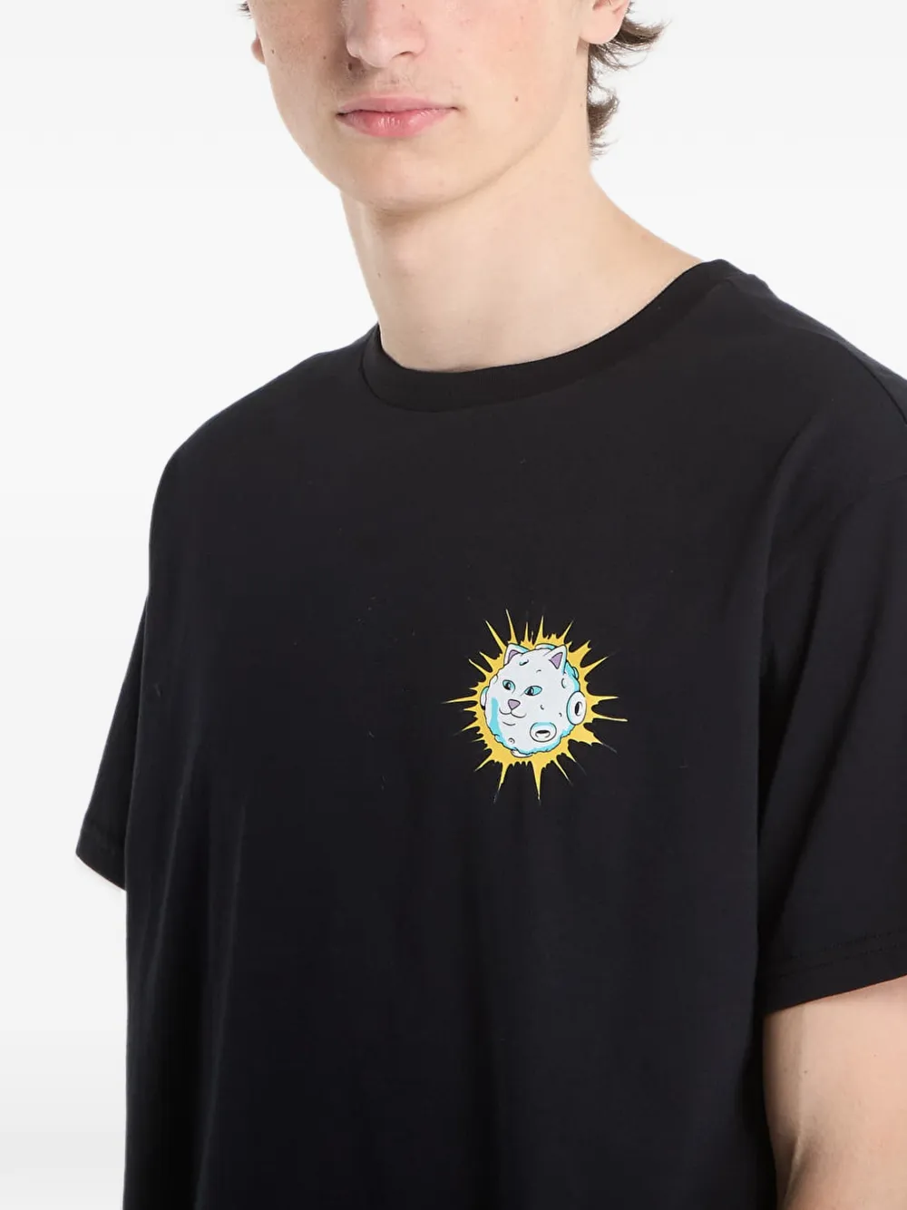 Ripndip graphic-print T-shirt Zwart