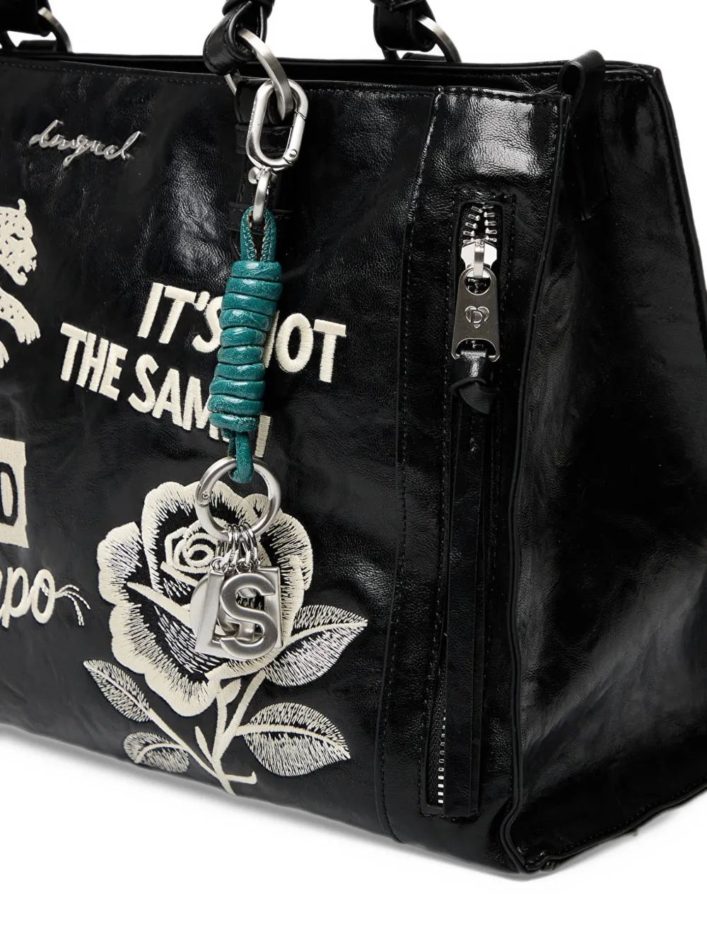 Desigual Medium tote bag Zwart
