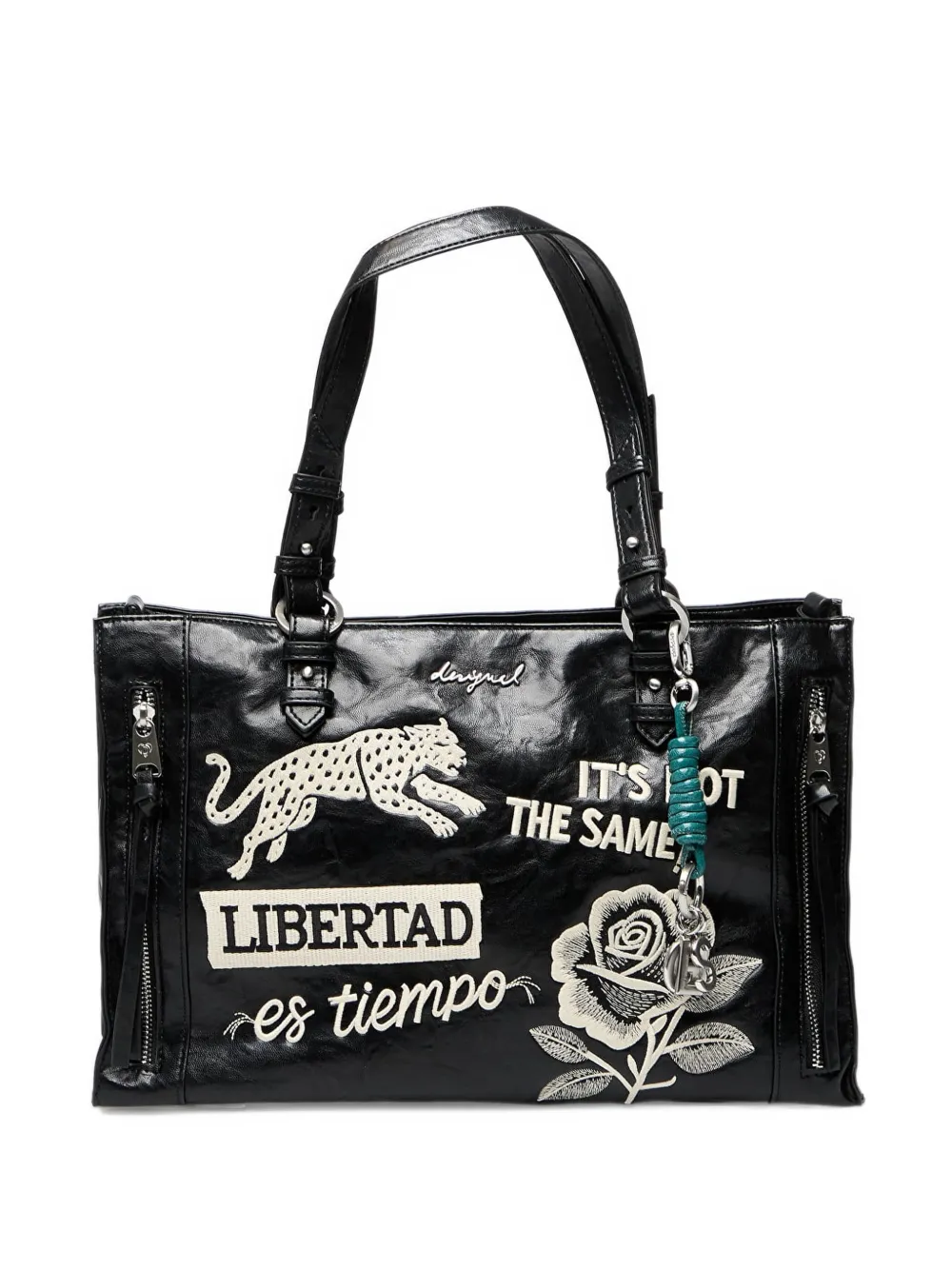 Desigual Medium tote bag Zwart
