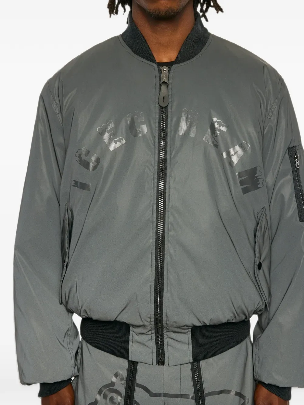 Alpha Industries xIce Cream B-15 bomber jacket Grijs