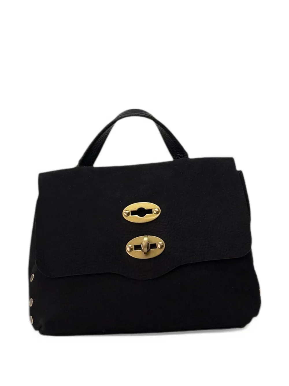 Zanellato baby Postina Jones nubuck tote bag - Black