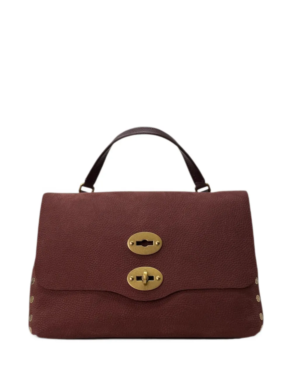 Zanellato small Postina Jones studded tote bag Rood