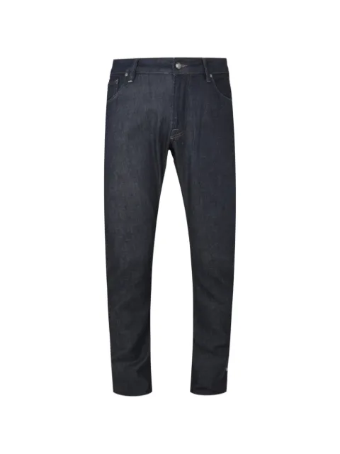 Pal Zileri logo-patch straight-leg jeans