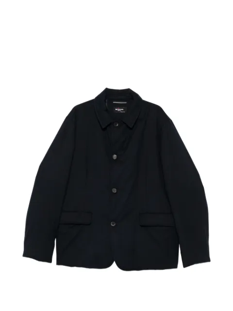 Kiton button-up collared coat