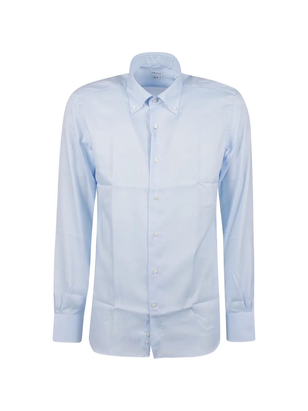 Orian button-down long-sleeve shirt - Blu