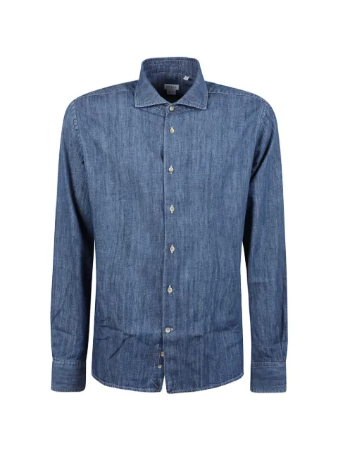 Orian faded-effect long-sleeve shirt