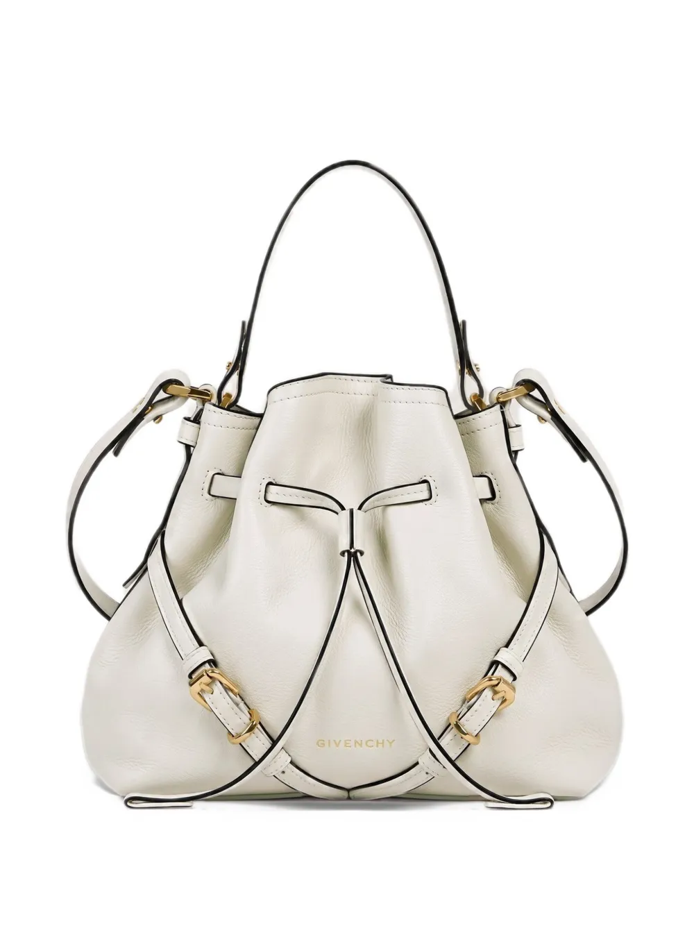 Givenchy Voyou leather shoulder bag - Toni neutri