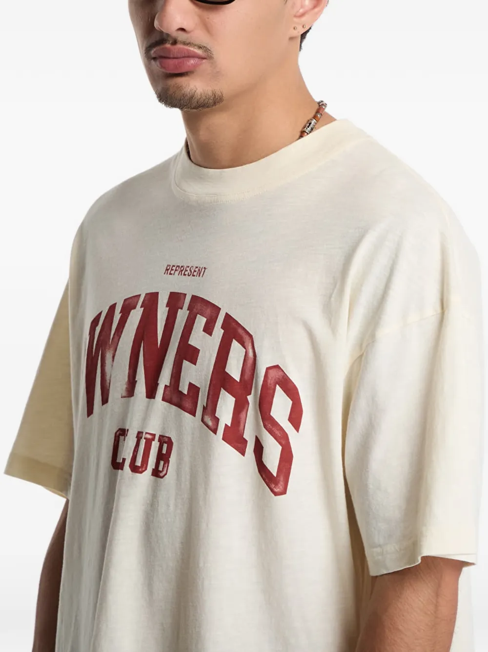 Represent Owners Club T-shirt Beige