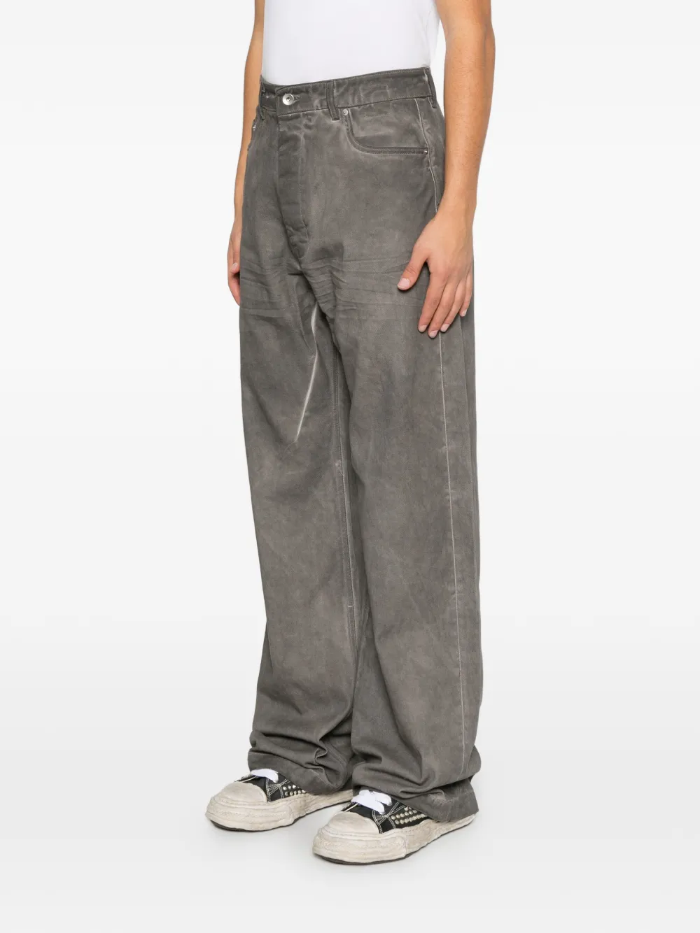 Rick Owens DRKSHDW Geth wide-leg jeans Grijs