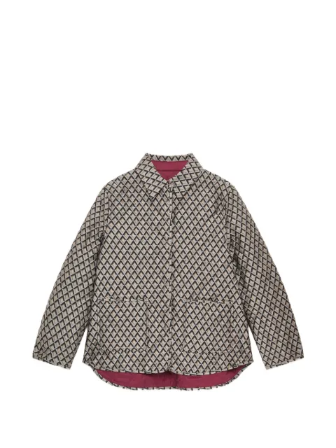 MALIPARMI Giacca reversibile jacquard