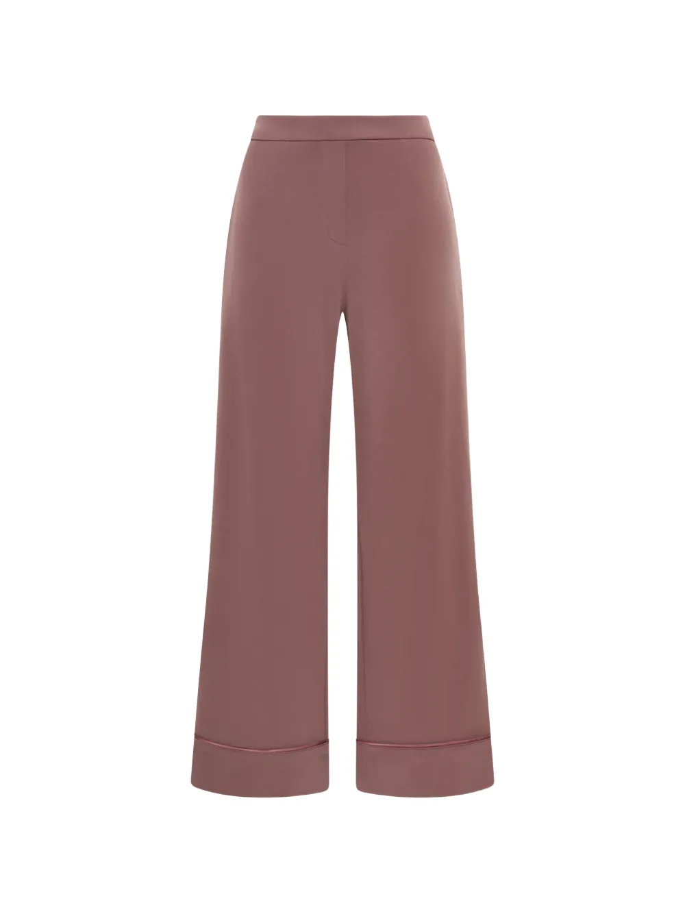 MALIPARMI piping-detail trousers Beige