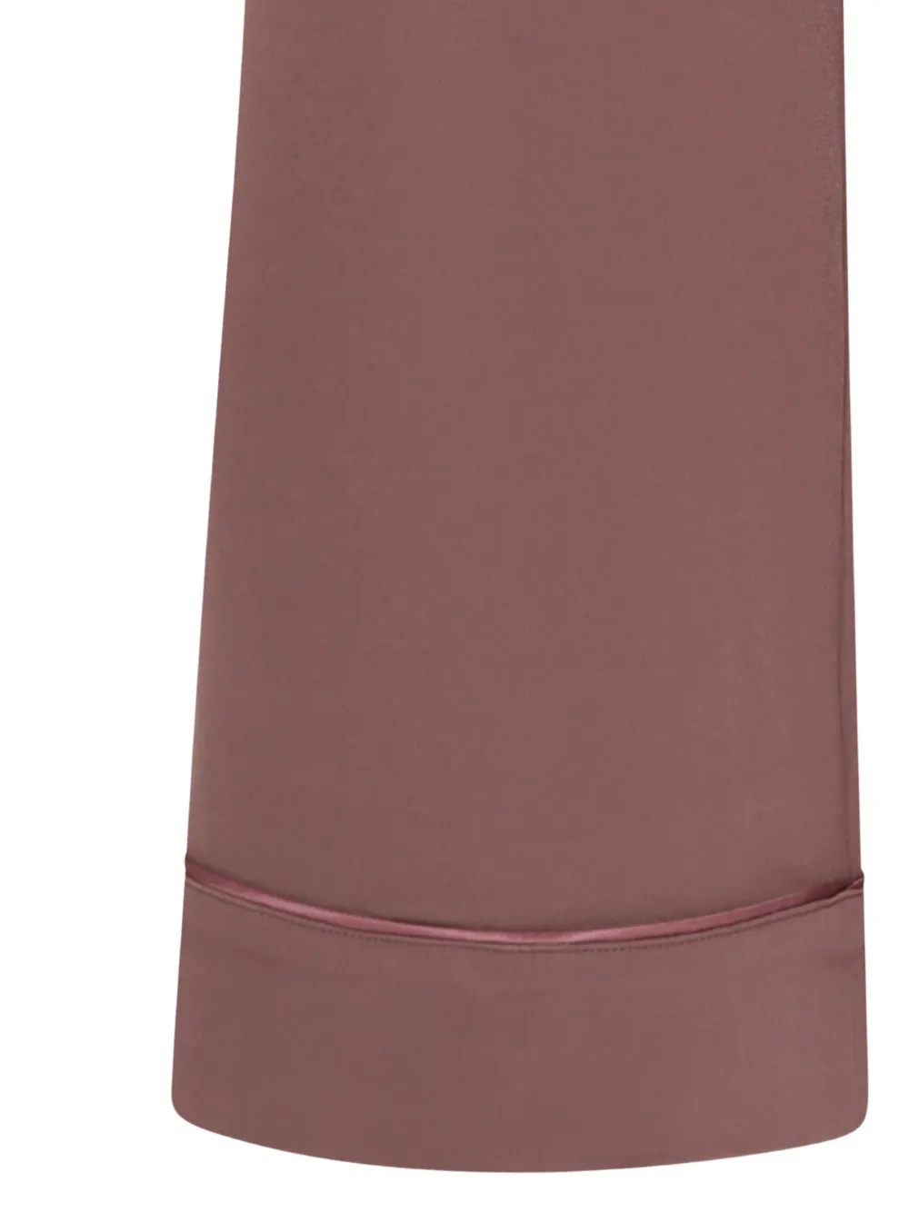 MALIPARMI piping-detail trousers Beige