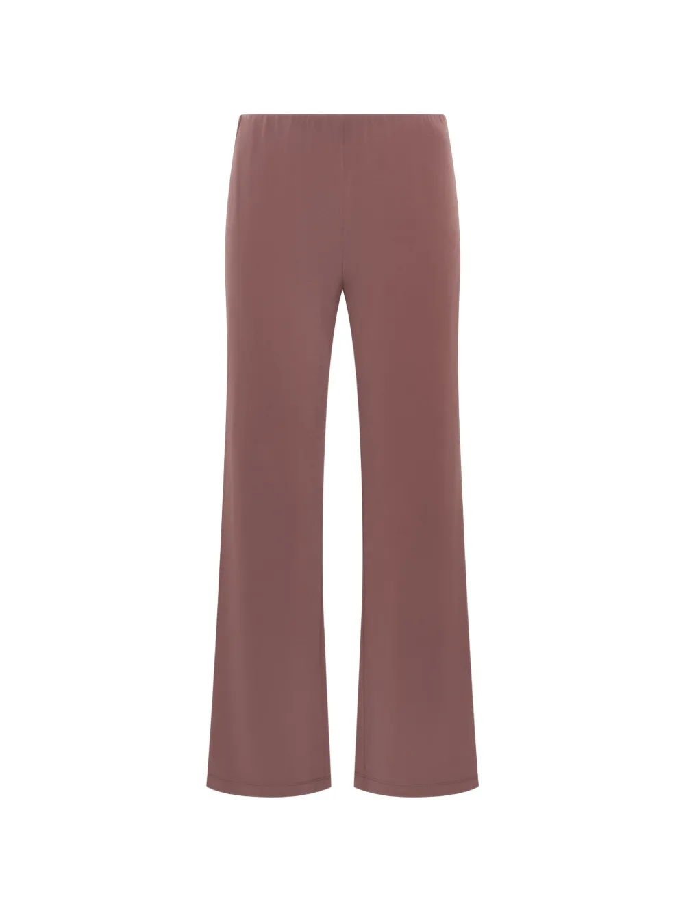 MALIPARMI flared jersey trousers Bruin