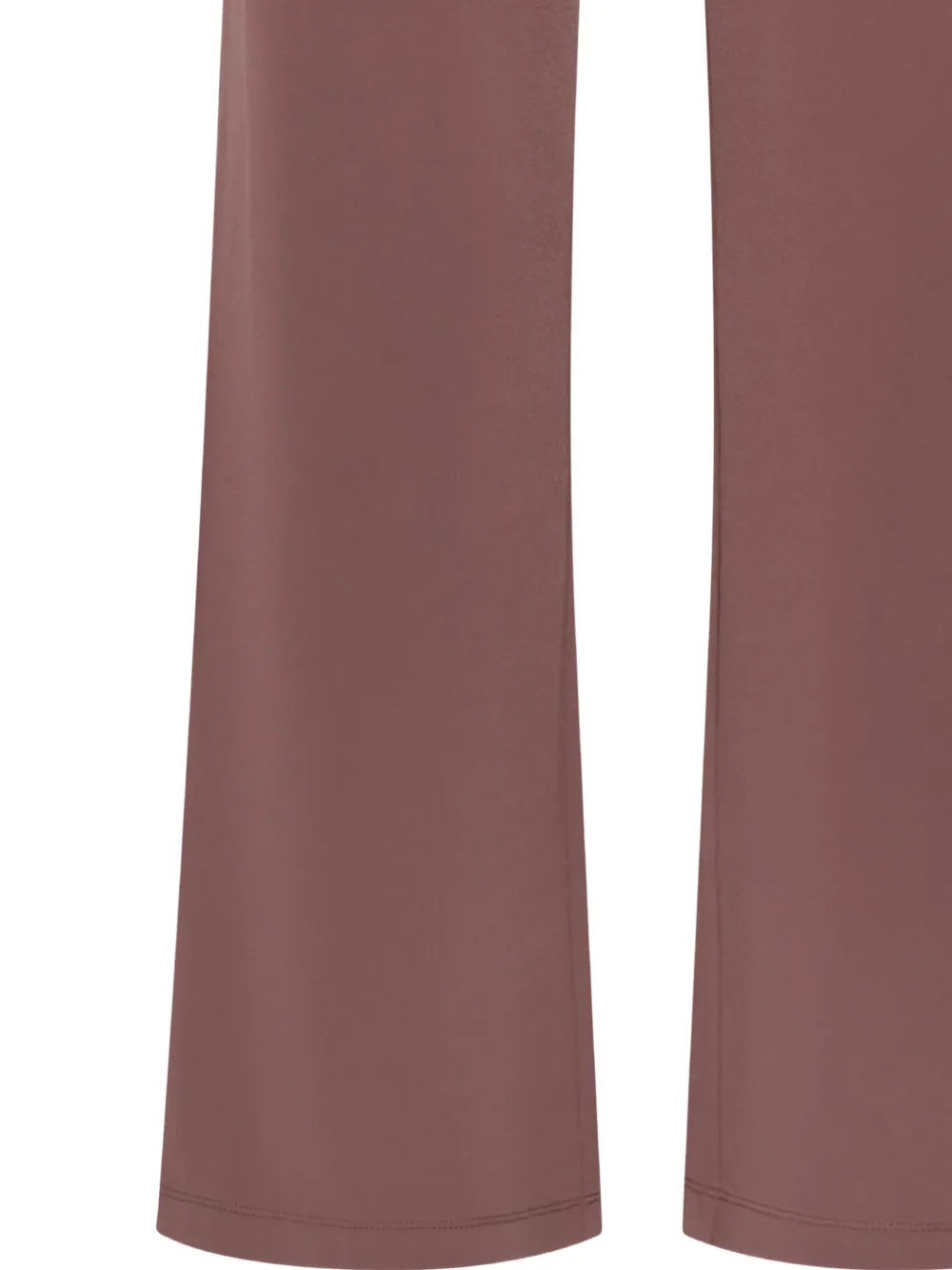 MALIPARMI flared jersey trousers Bruin