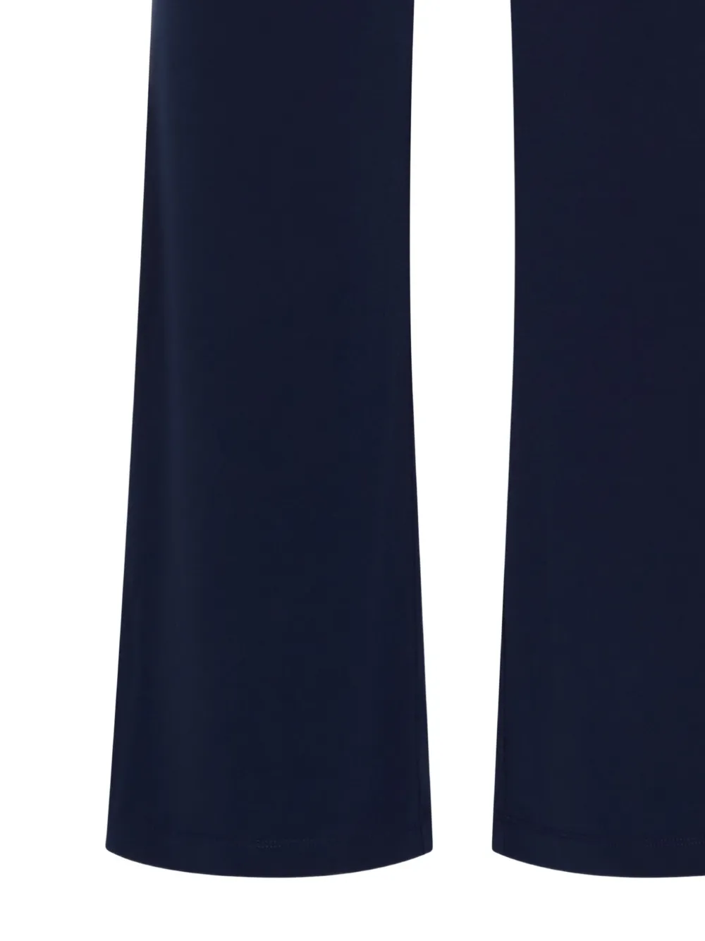 MALIPARMI technical-jersey flared trousers Blauw