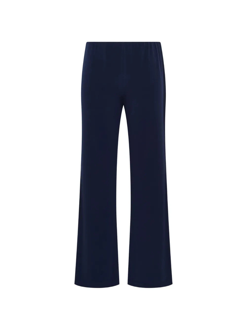 MALIPARMI technical-jersey flared trousers Blauw