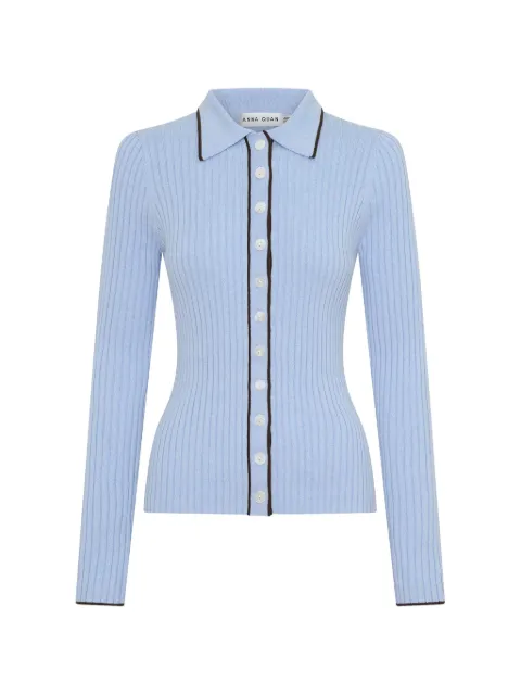 Anna Quan Ashlen ribbed-knit top